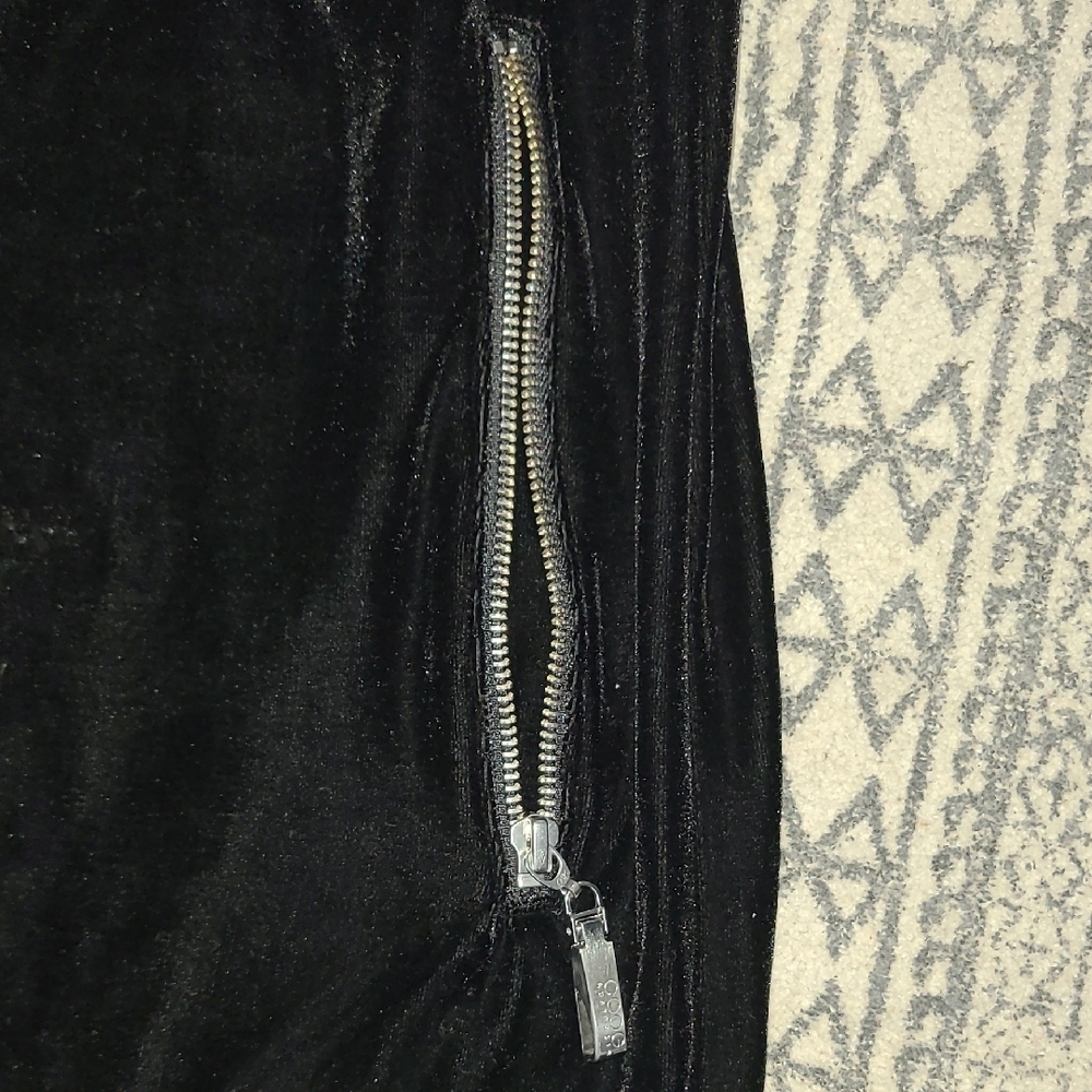 COOGI Black Velour Joggers (Rare) - Picture 13 of 16
